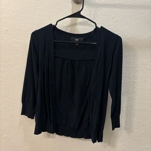 Mossimo Supply Co. Black Cardigan Sweater
